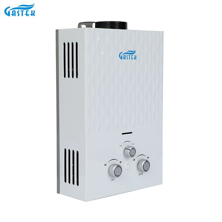 굴뚝 유형 벽걸이형 LPG 탱크리스 샤워용 순간 가스 온수기