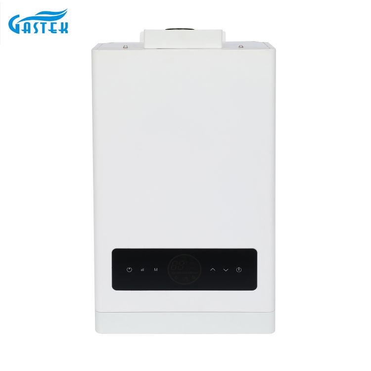 터보를 가진 항온 터치스크린 전시 강제 유형 Tankless 가스 온수기